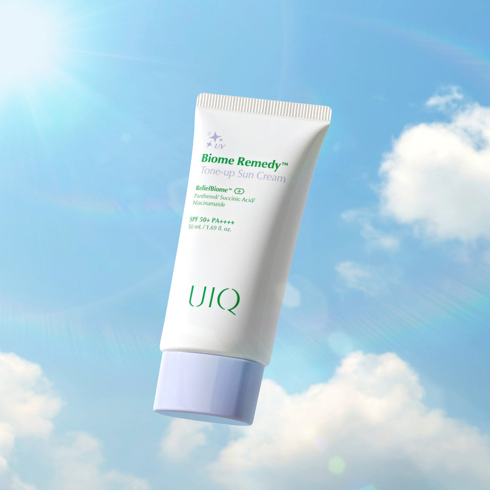 UIQ Biome Remedy Tone-Up Sun Cream Purple SPF50+ PA++++ 20ml