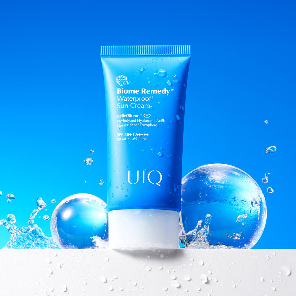 UIQ Biome Remedy Waterproof Sun Cream SPF50+ PA++++ 50ml
