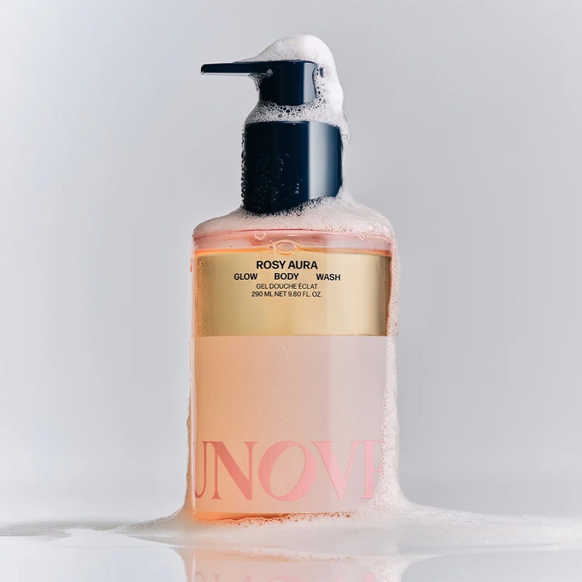 UNOVE Glow Body Wash Rosy Aura 290ml