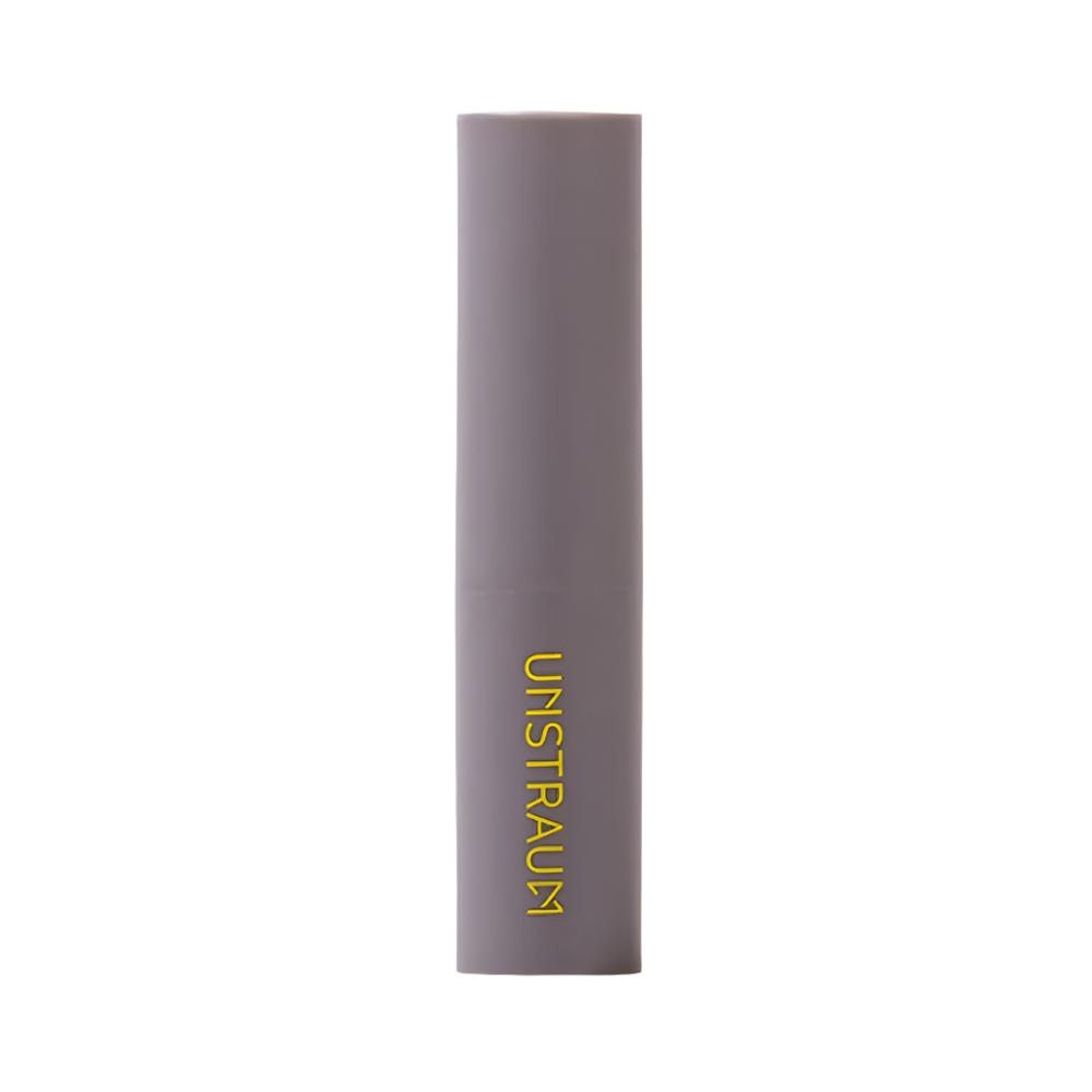 The UNSTRAUM Buff Lip Balm Color Change (3.5g) is a unique, transformative lip balm that adapts to your natural lip tone, offering a personalized tint with each application.