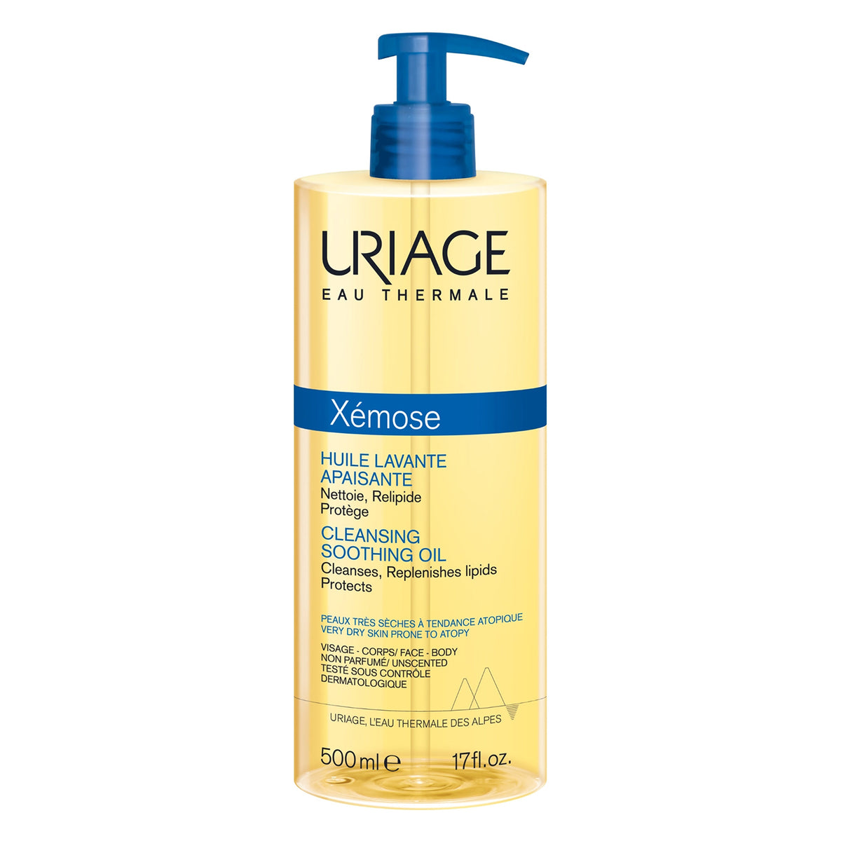 URIAGE Xemose Cleansing Soothing Oil 500ml