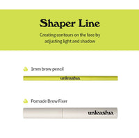 Downeashia Shaper Pomade Cowerbow Fixer 8G #CLEAR