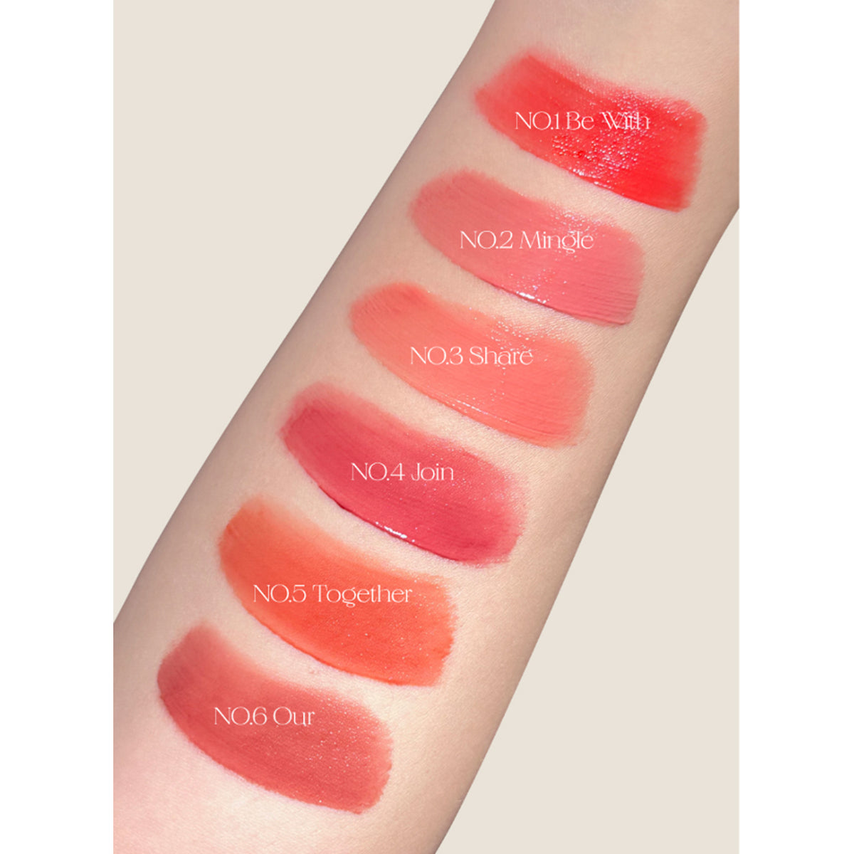 Unleashia Luv Hug Velvet Tint 4.5g 6 colors