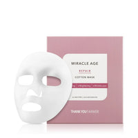 (Matthew검수) THANK YOU FARMER Miracle Age Repair Cotton Mask 25ml X 5 Pads - DODOSKIN