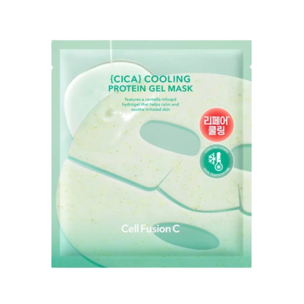 Cell Fusion C Cica Cooling Gel Mask 1+1 (5 Sheets)