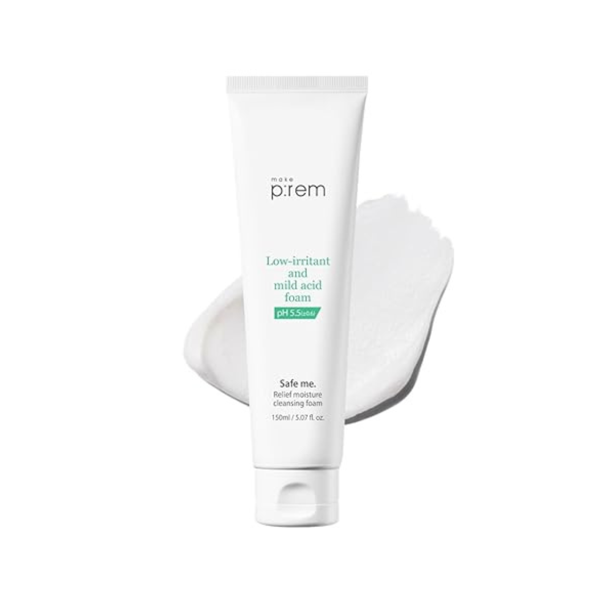 make p:rem Safe Me. Relief Moisture Cleansing Foam 150ml - DODOSKIN