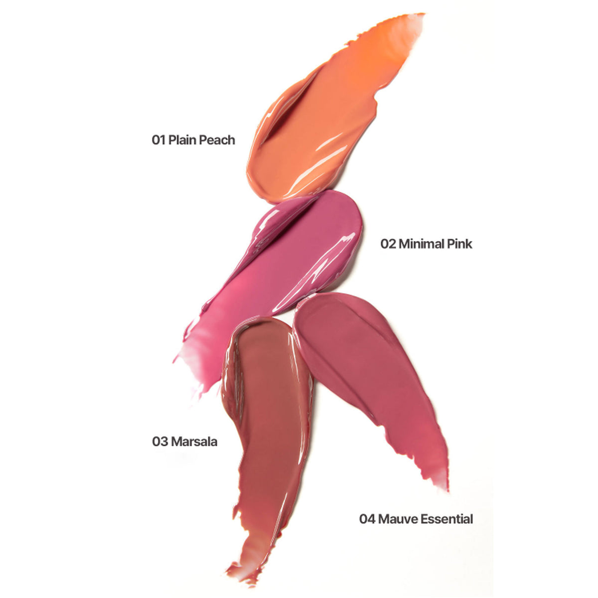 VDL Lip Stain Essential Glow Tint 4 colors