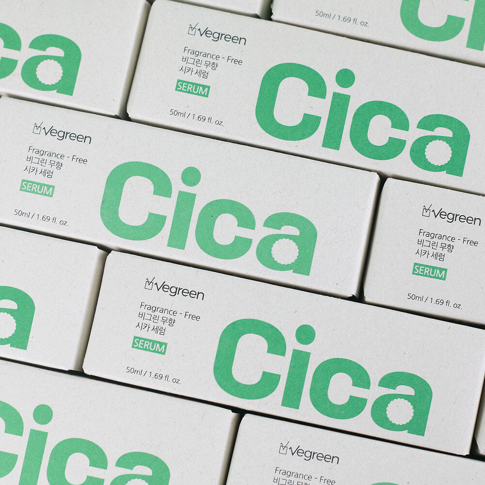 VEGREEN Fragrance-free Cica Serum 50ml