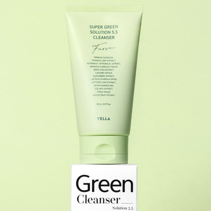 VELLA Super Green Solution 5.5 Cleanser 150ml