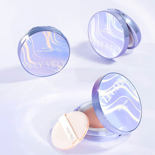 Vely Vely Aura Glow Cushion SPF50+ PA +++ 20g