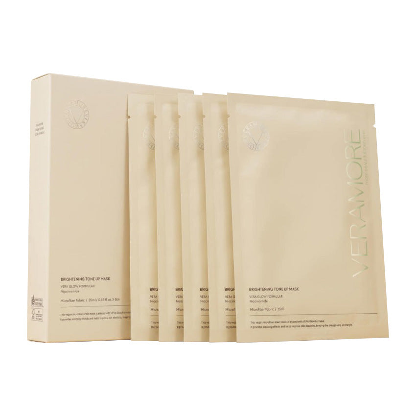 VERAMORE Brightening Tone Up Mask Pack 25ml 5ea