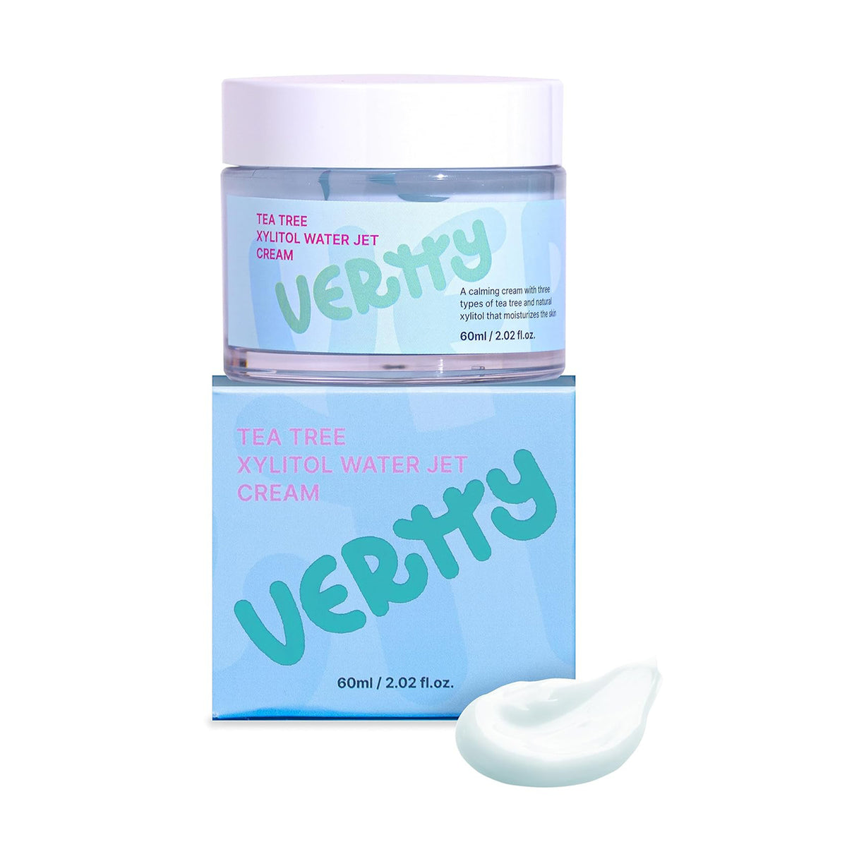 VERTTY Tea Tree Xylitol Water Jet Cream 60ml