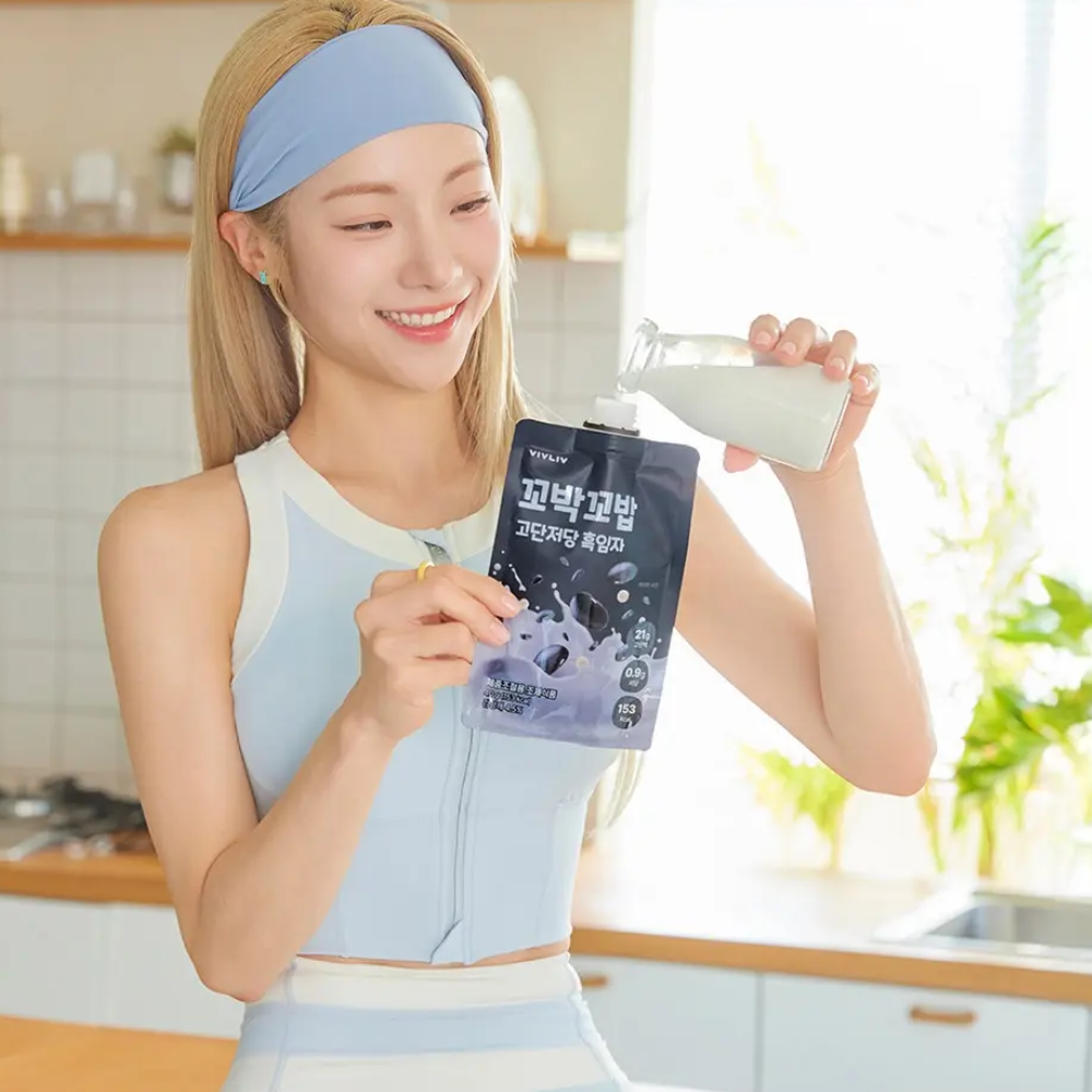 VIVLIV KKOBAK KKOBAB SCHACHO DE SUGAR BAJO PROTEINES - 40G × 7 (elija 1 de 6 sabores)