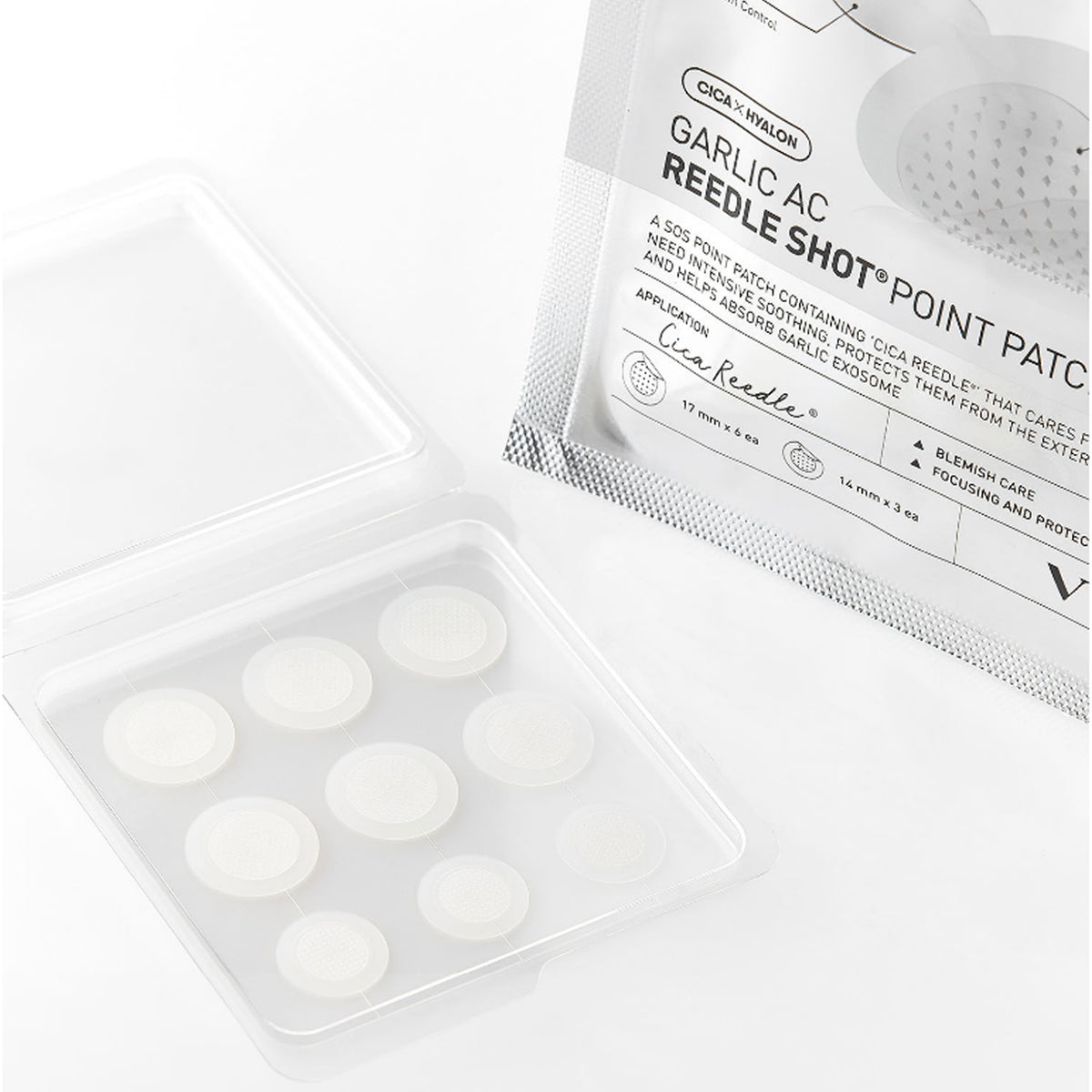 VT Cosmetics Garlic AC Reedle Shot Point Patch 9ea