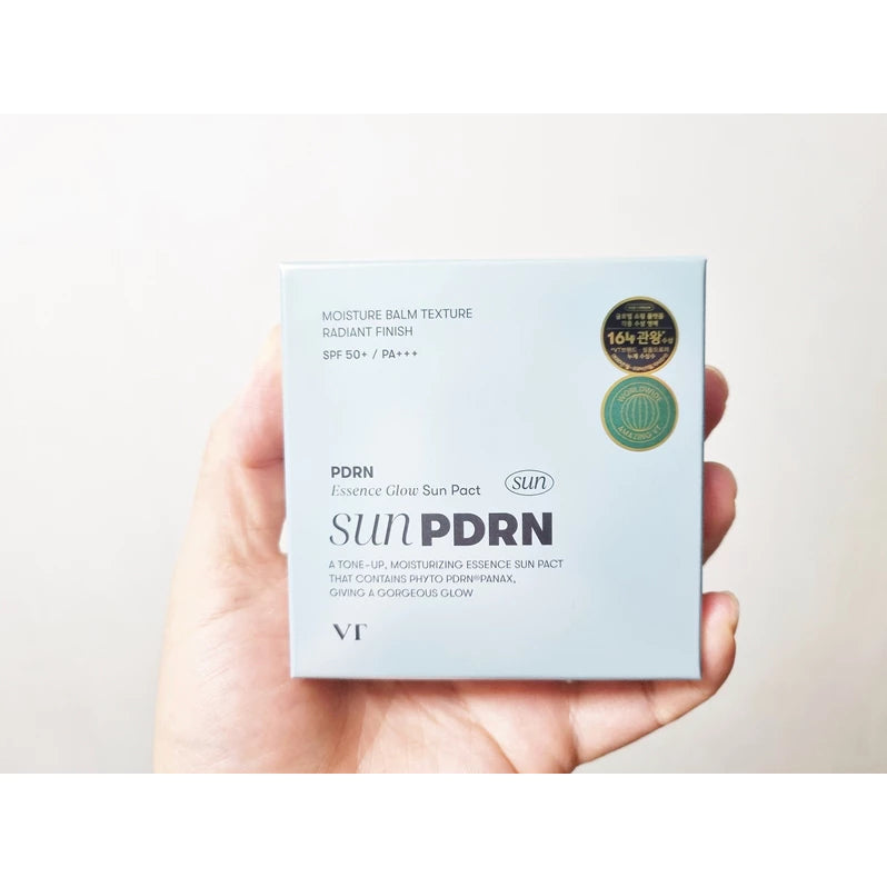 VT Cosmetics Pdrn Essence Glow Sun Pact SPF50+ PA +++ 10g