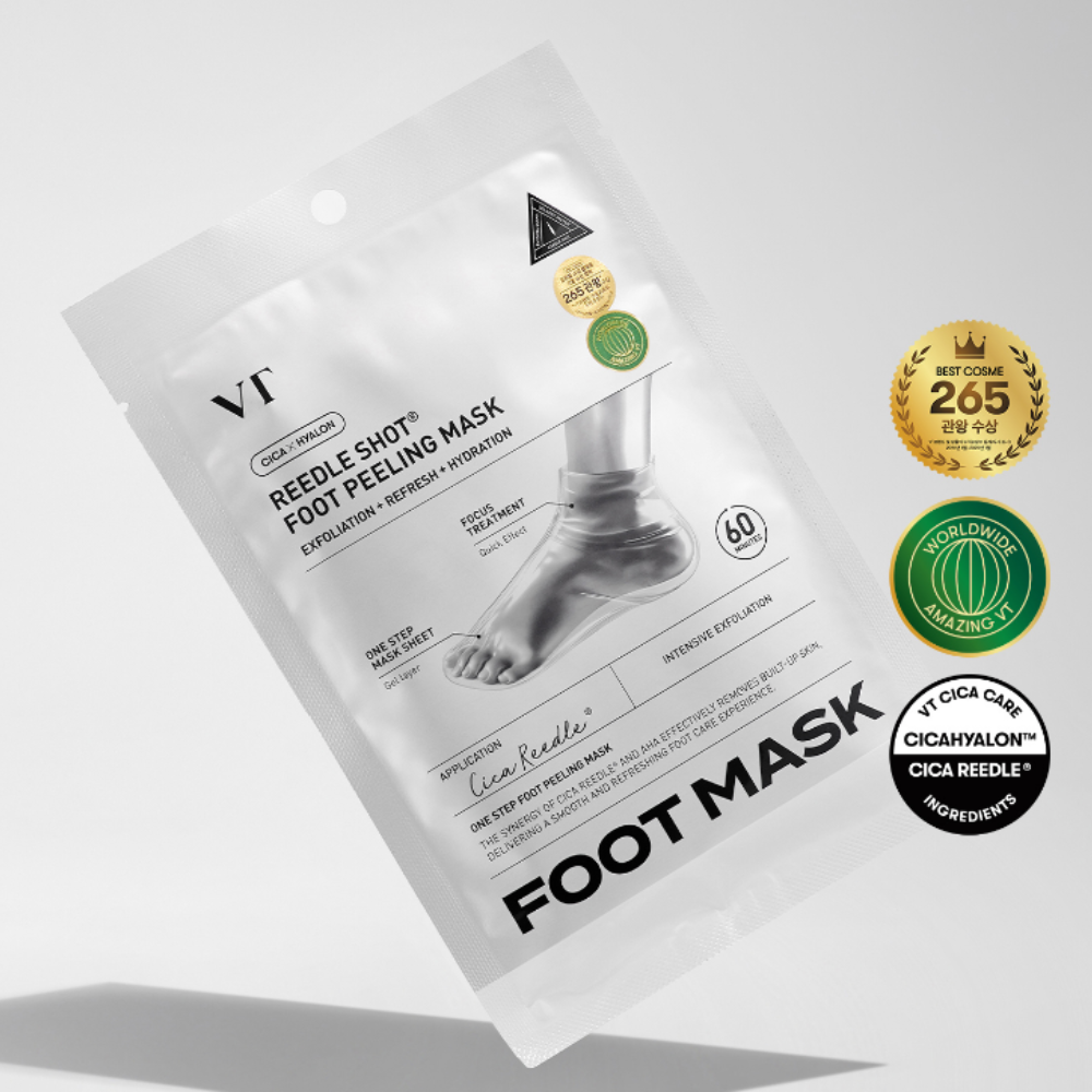 VT Cosmetics Reedle Shot Foot Peeling Mask (3 Sheets)