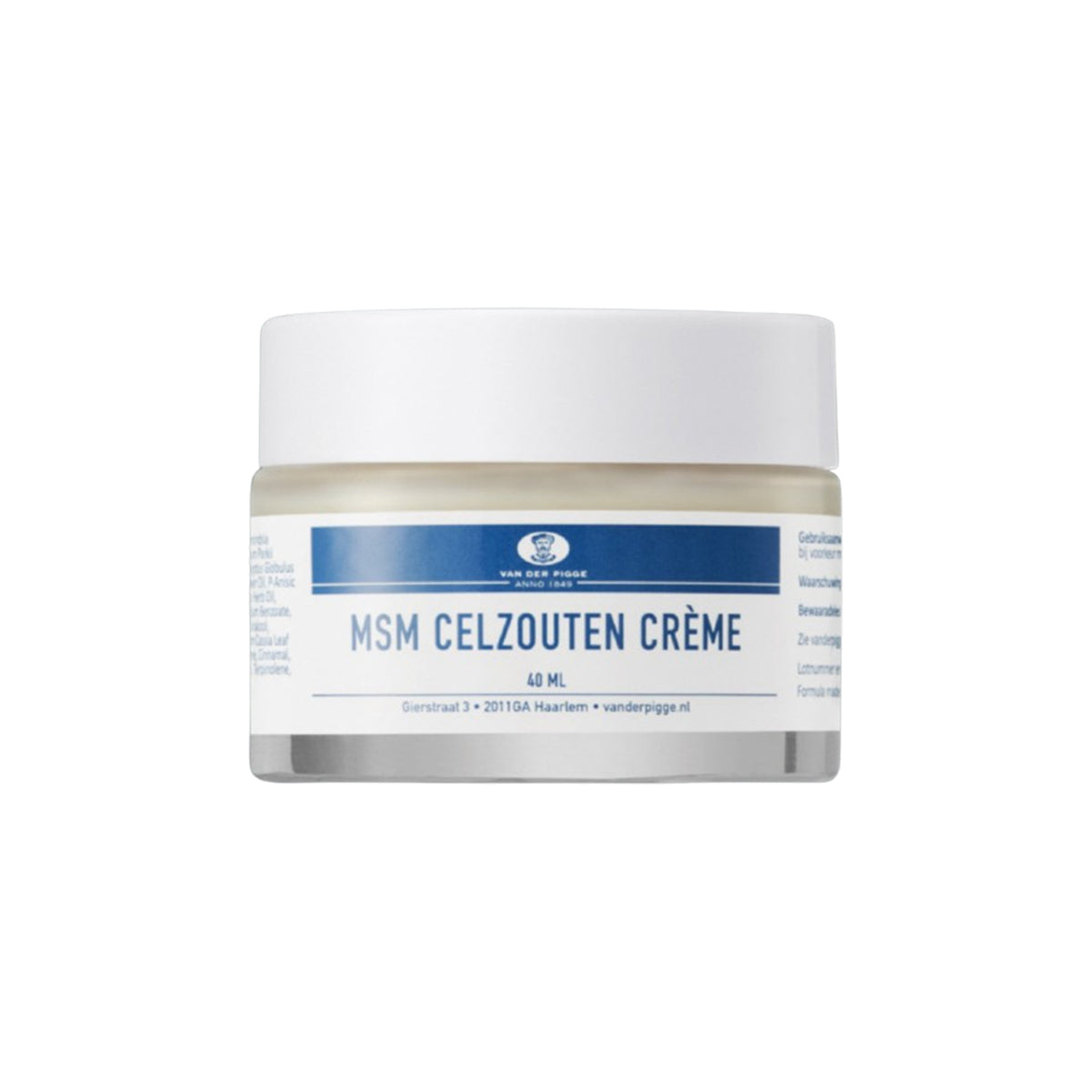 Van Der Pigge MSM Celzouten Creme 40ml