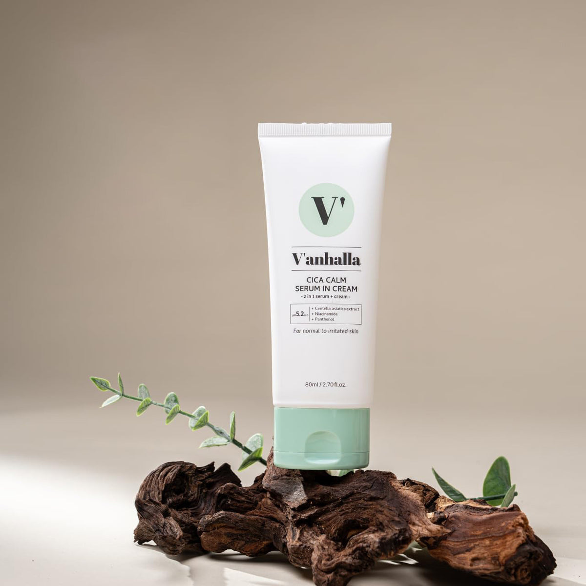 Vanhalla Cica Calm Serum In Cream 80ml