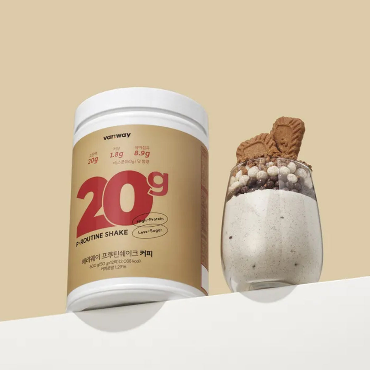 Variway P-Routine Shake Large Capacity (600g) Choose 1 from 3