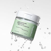 Veganifect Clean And Glow Green Barley First LHA Toner Pad 60 sheets