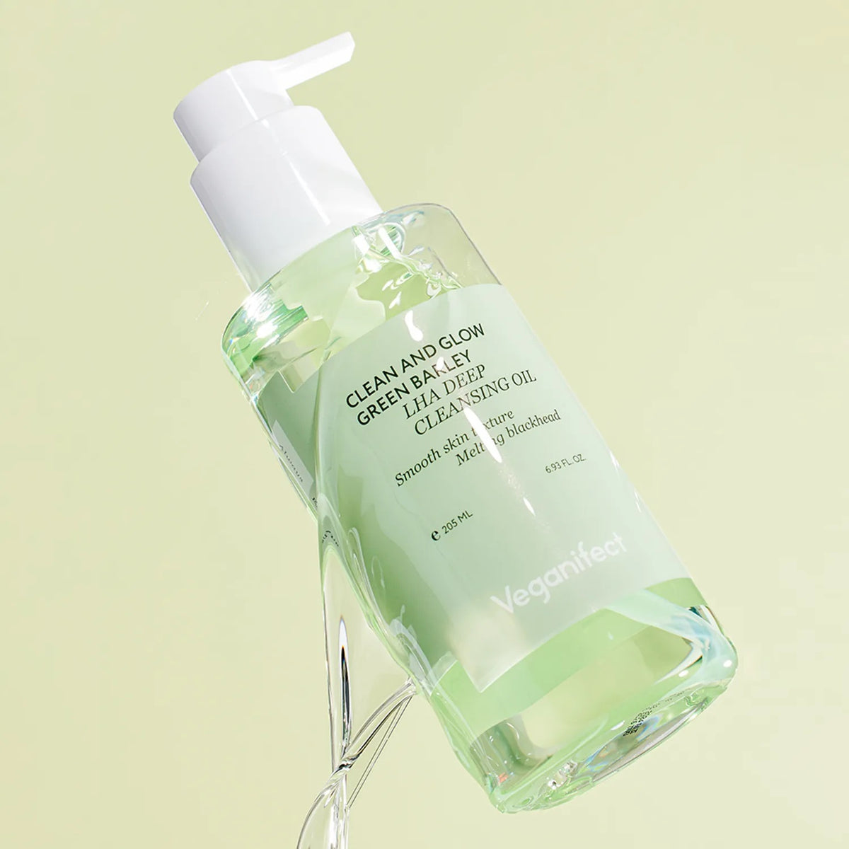 Veganifect Clean And Glow Green Barley LHA Deep Cleansing Oil 205ml