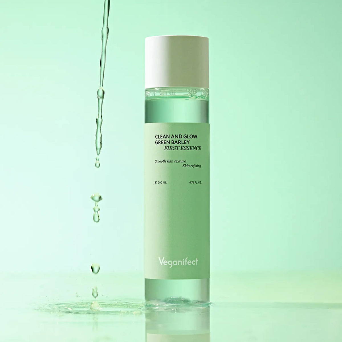 Veganifect Clean and Glow Green Barley First Essence 200ml