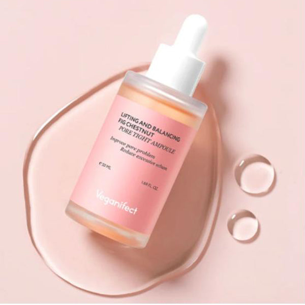 Veganifect Lifting And Balancing Fig Chestnut Pore Tight Ampoule 50ml