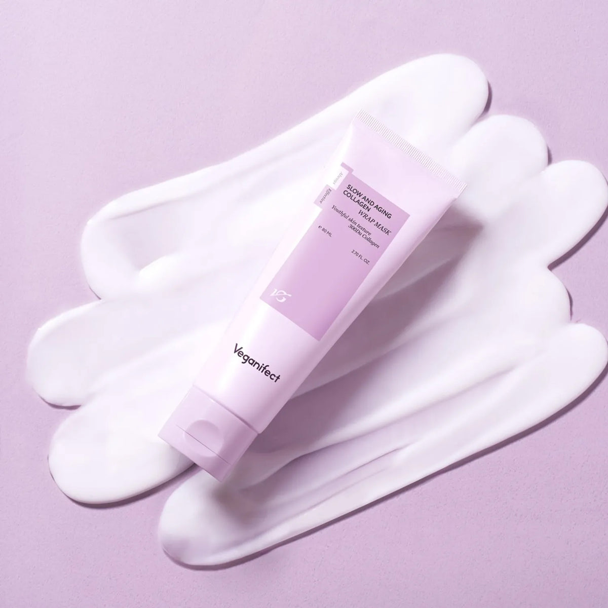 Veganifect Slow And Aging Collagen Wrap Mask 80ml