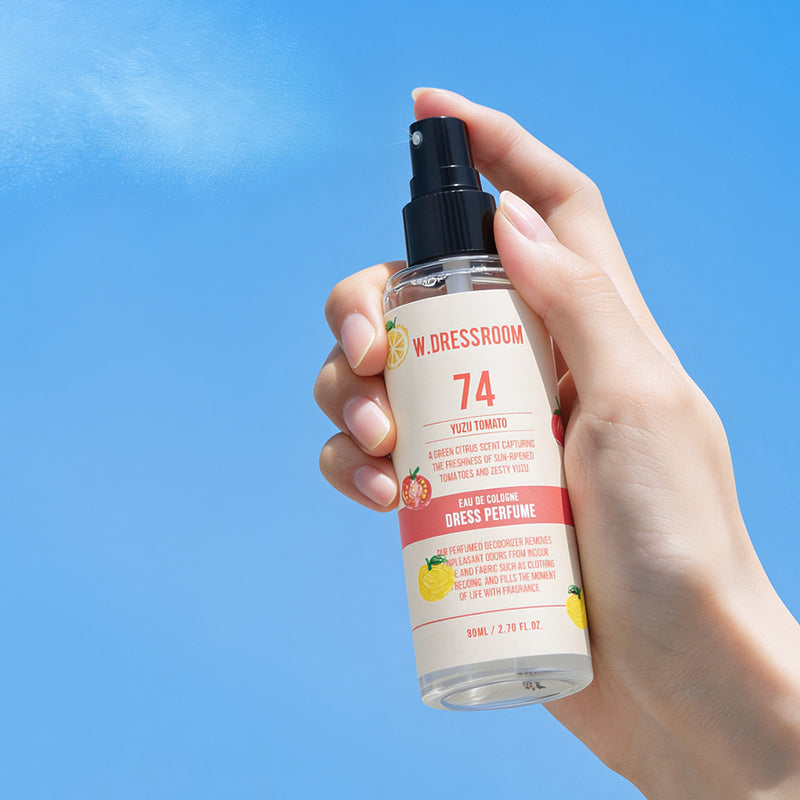 W.DRESSROOM Dress Perfume Fabric Perfume No. 74 Yuzu Tomato 80ml