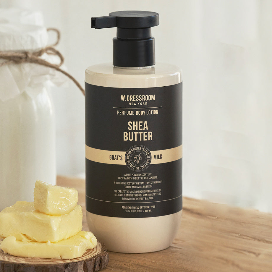 W.DRESSROOM Perfume Body Lotion Shea Butter 300ml