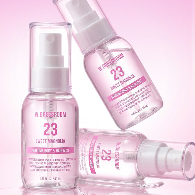 W.DRESSROOM Perfume Body & Hair Mist No.23 Sweet Magnolia 50ml