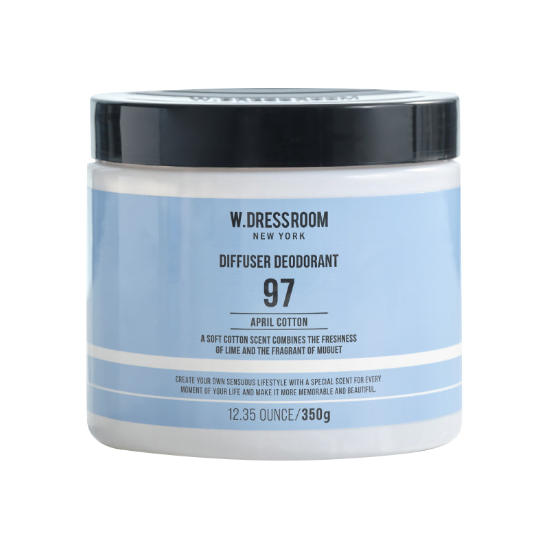 W.DRESSROOM Perfume Diffuser Deodorizer No. 97 April Cotton 350g