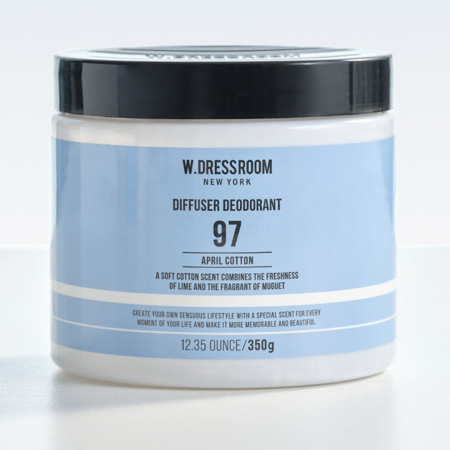 W.DRESSROOM Perfume Diffuser Deodorizer No. 97 April Cotton 350g