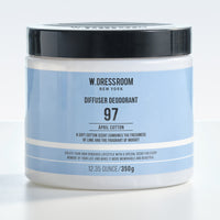 W.DRESSROOM Perfume Diffuser Deodorizer No. 97 April Cotton 350g