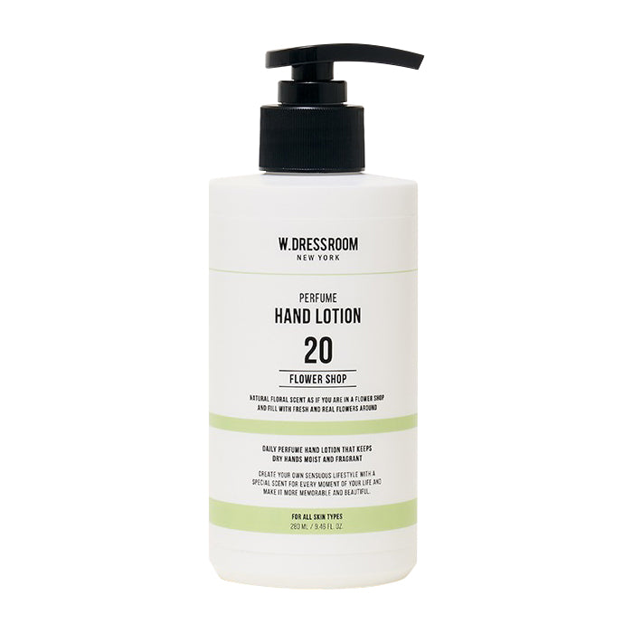 W.DRESSROOM Perfume Hand Lotion No.20 Flower Shop 280ml