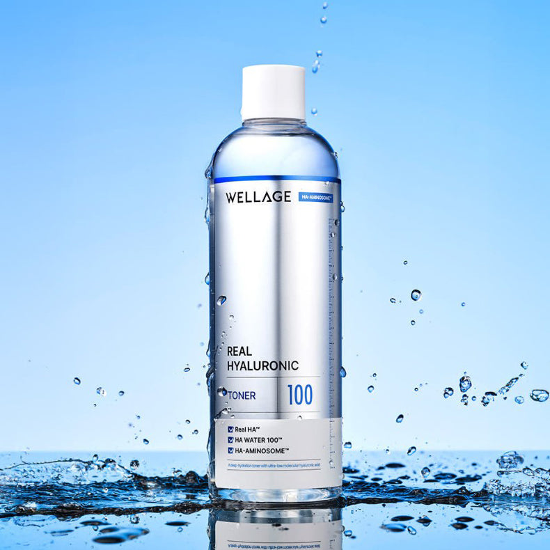 WELLAGE Real Hyaluronic 100 Toner 500ml
