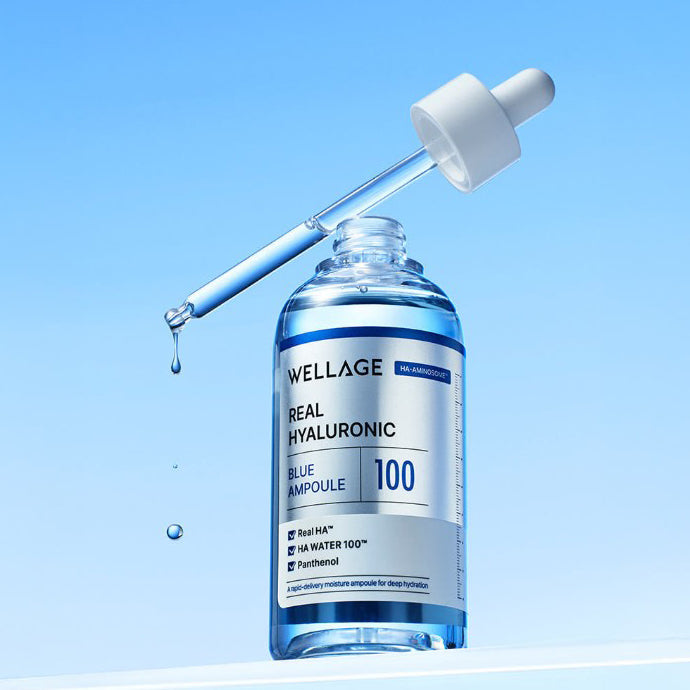 WELLAGE Real Hyaluronic Hyaluronic Acid Blue 100 Ampoule 100ml