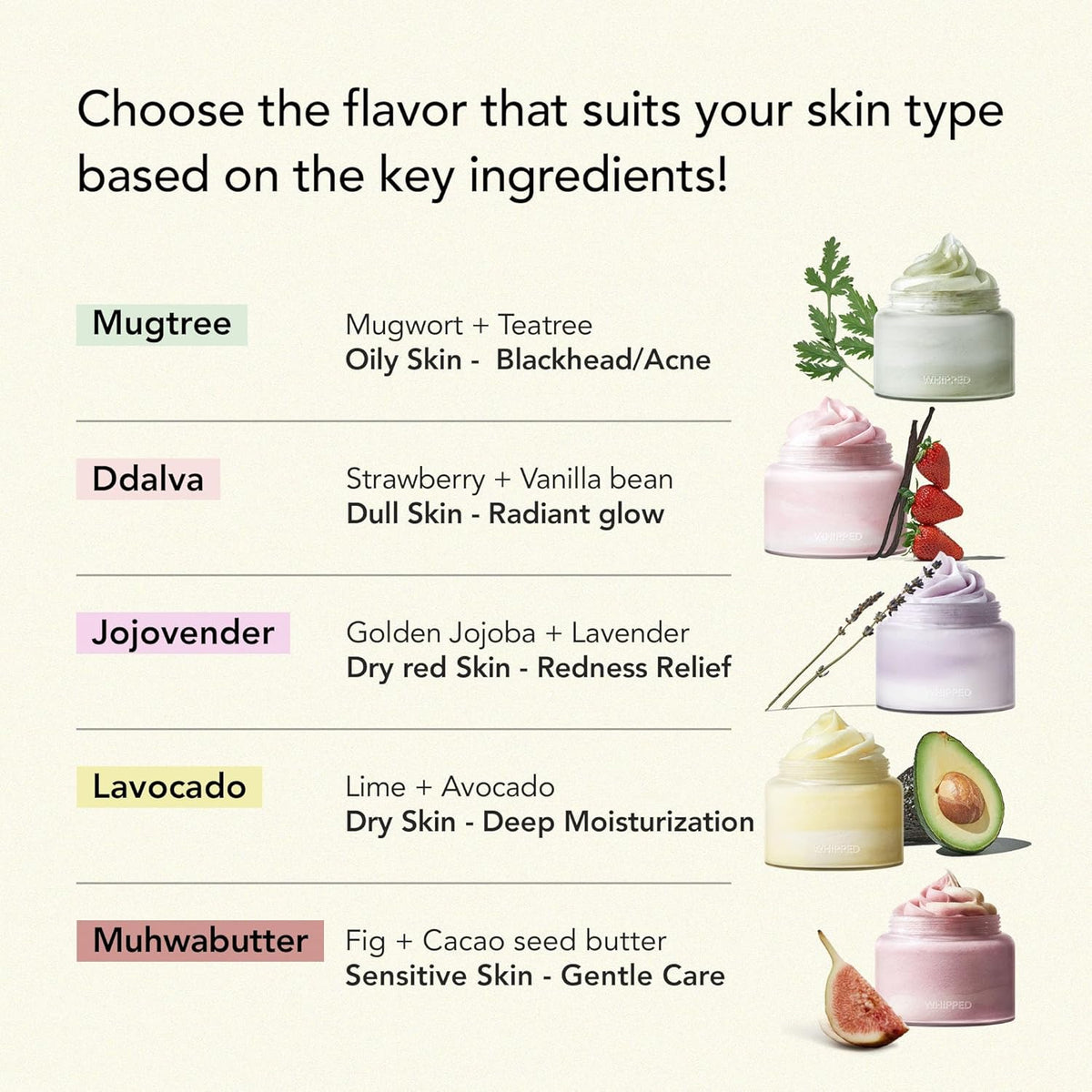 WHIPPED Vegan Pack Cleanser 80g