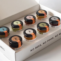 WORKERBEE Honey Gift Set: Mini Jars 30g (8 Packs)