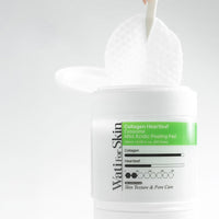 Wati For Skin Collagen Heartleaf Exosome Mildly Acidic Peeling Pad 180ml 60ea