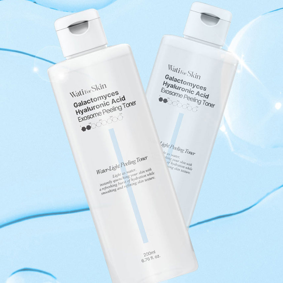Wati For Skin Galactomyces Hyaluronic Acid Exosome Peeling Toner 200ml
