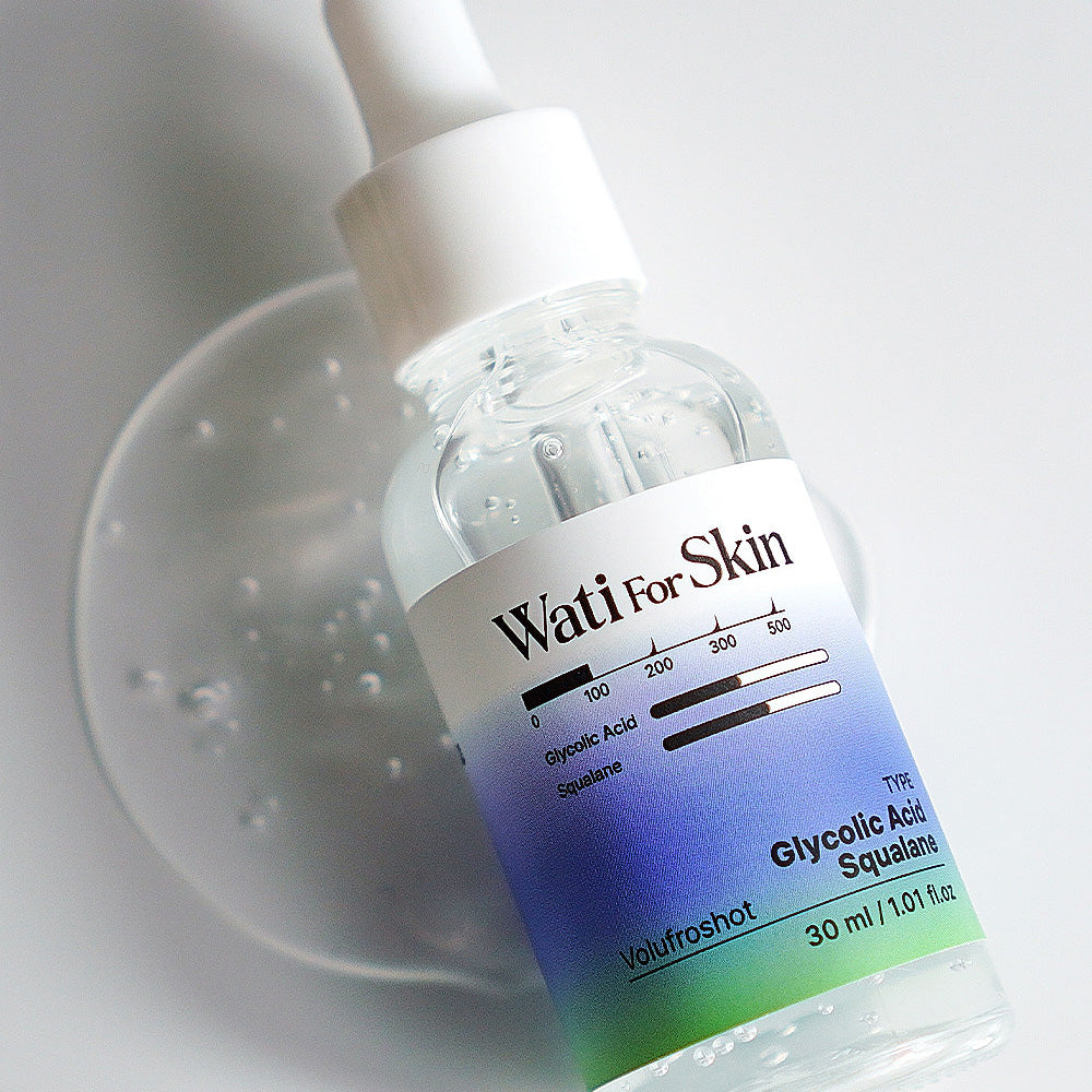 Wati For Skin Glycolic Acid Squalane Volufroshot Ampoule 30ml