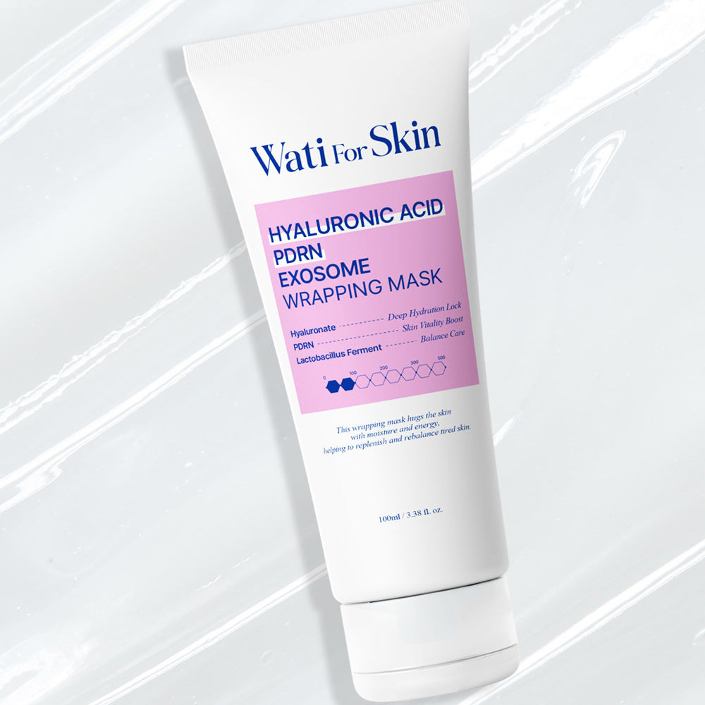 Wati For Skin Hyaluronic Acid PDRN Exosome Wrapping Mask 100ml