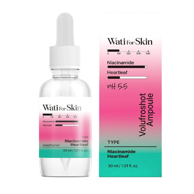 Wati For Skin Niacinamide Houttuynia Cordata Volufroshot Ampoule 30ml
