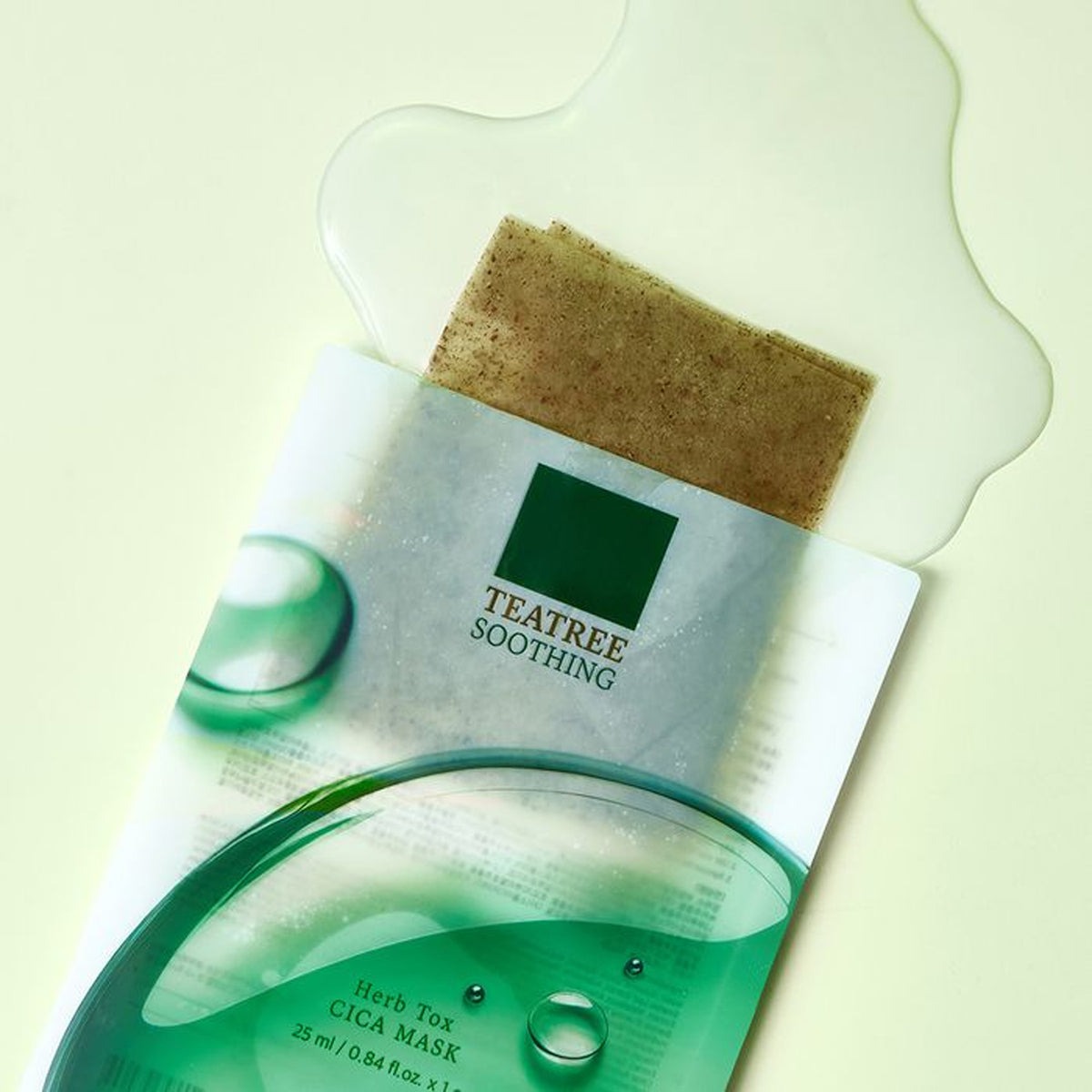 WellDerma TeaTree Soothing Herb tox Cica Mask 5ea