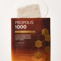Wellderma propolis 1000 máscara de impulso de energía 1 caja 5 hojas