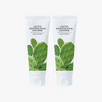 YADAH Cactus Soothing Foam Cleanser 120ml (Set of 2)
