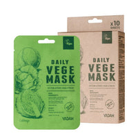 YADAH Daily Vege Mask Pack Cabbage 23ml 10ea