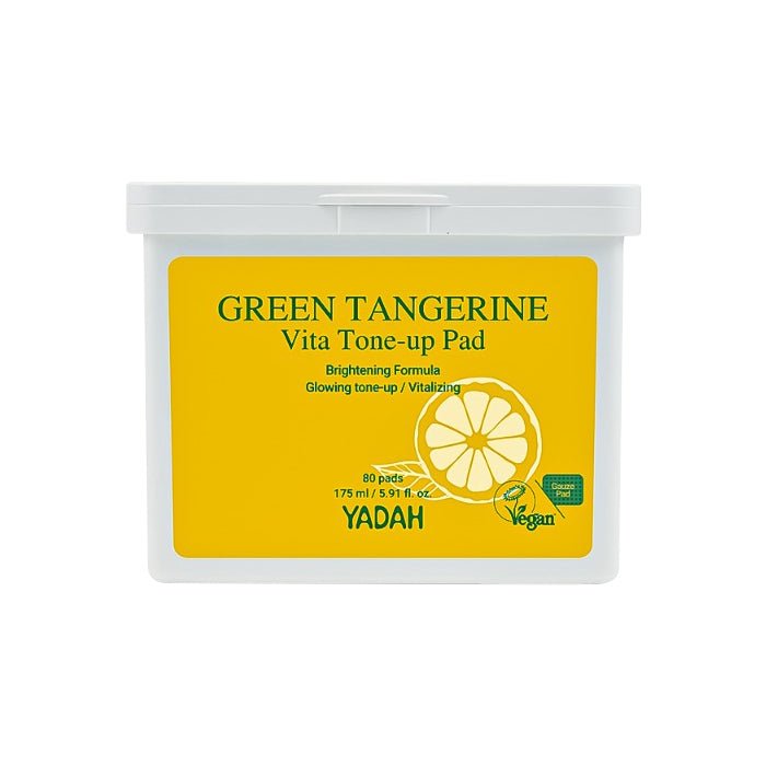 YADAH Green Tangerine Vita Tone-Up Pads 175ml 80ea
