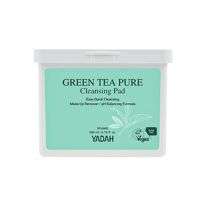 YADAH Green Tea Pure Cleansing Pads 200ml 60ea